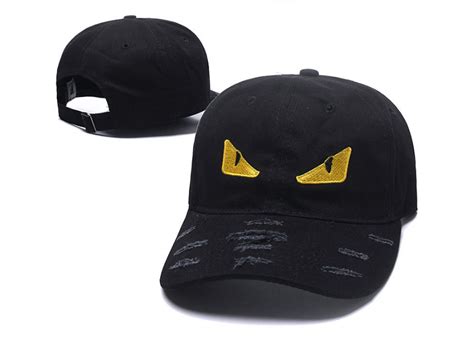 fendi monster dad hat|fendi monster resale.